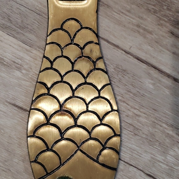 Vintage Eilat Israel Brass Fish Bottle Opener - Picture 5 of 6